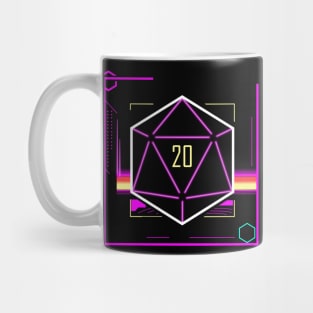 D20 - Neon (Version 2) Mug